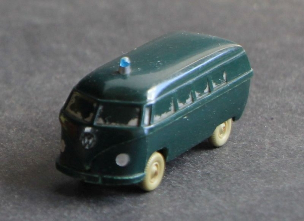 Wiking Volkswagen T1 Transporter Police 1958 Plasticmodel (1266)